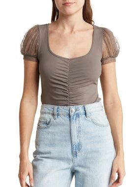 Free People Blush Up Cami in Falcon